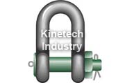 Green Pin Heavy Duty Shackles – dee shackles with safety bolt code G-6038